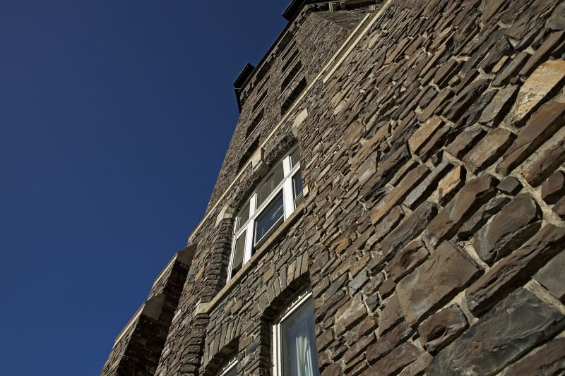 Exterior Stone Facade
